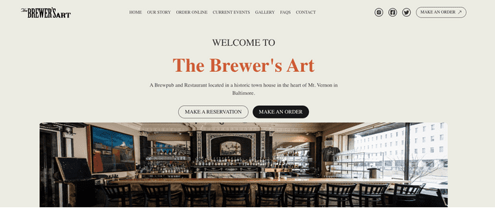Brewer Art Restaurant